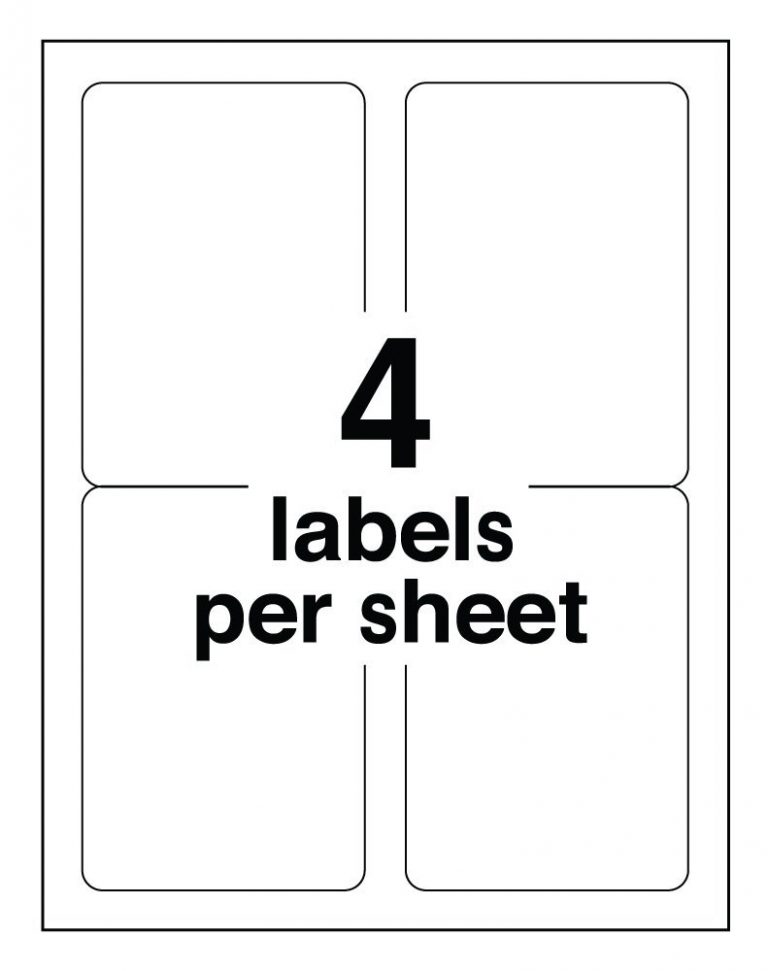 Wing Office 4 X 5 Premium Shipping Labels – ProTEKgr